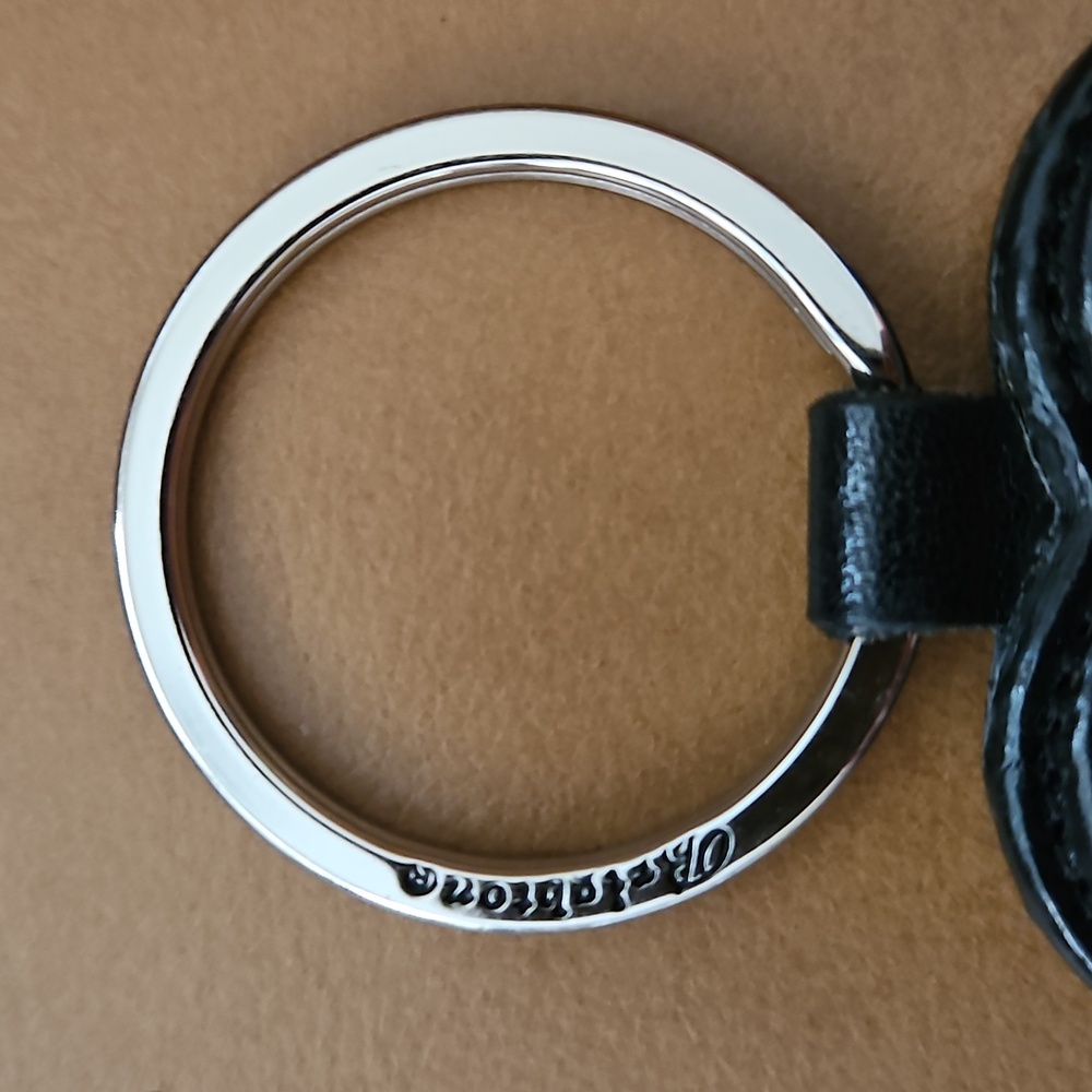 Brighton Heart-Shaped Black Keychain - Picture 2 of 5